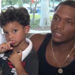A Port St. Lucie, Florida father sustains severe injuries after punching through a truck window to rescue two toddlers locked inside during a 94-degree heat wave.