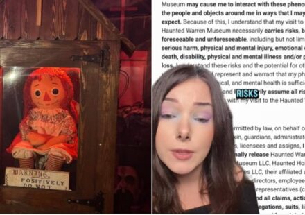Haunted Annabelle Doll