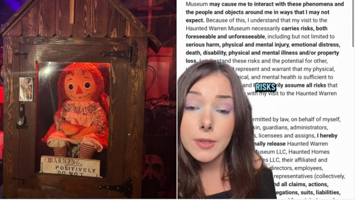 Fans Visiting Massachusetts’ Haunted Annabelle Doll Must Sign a Waiver Haunted Annabelle Doll