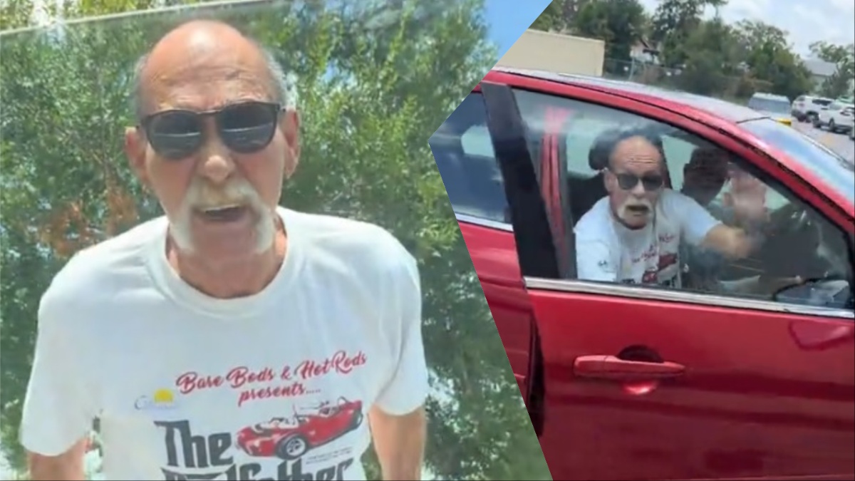 Elderly Florida Man Has a ‘Bad Day’ Leading To Road Rage Meltdown: ‘Why Are Trump Supporters So Angry?’ Old Florida Man's Meltdown