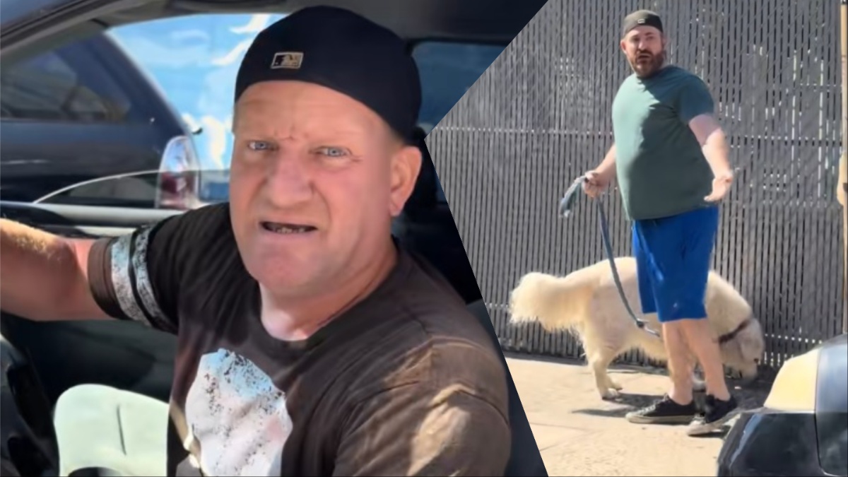 Rowdy New York Men Block Traffic Amid Heated Roadway Encounter: ‘Please Keep Spectating Fights’ Two Angry New York Men