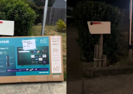 Oregon man leaves broken tv out to be stolen