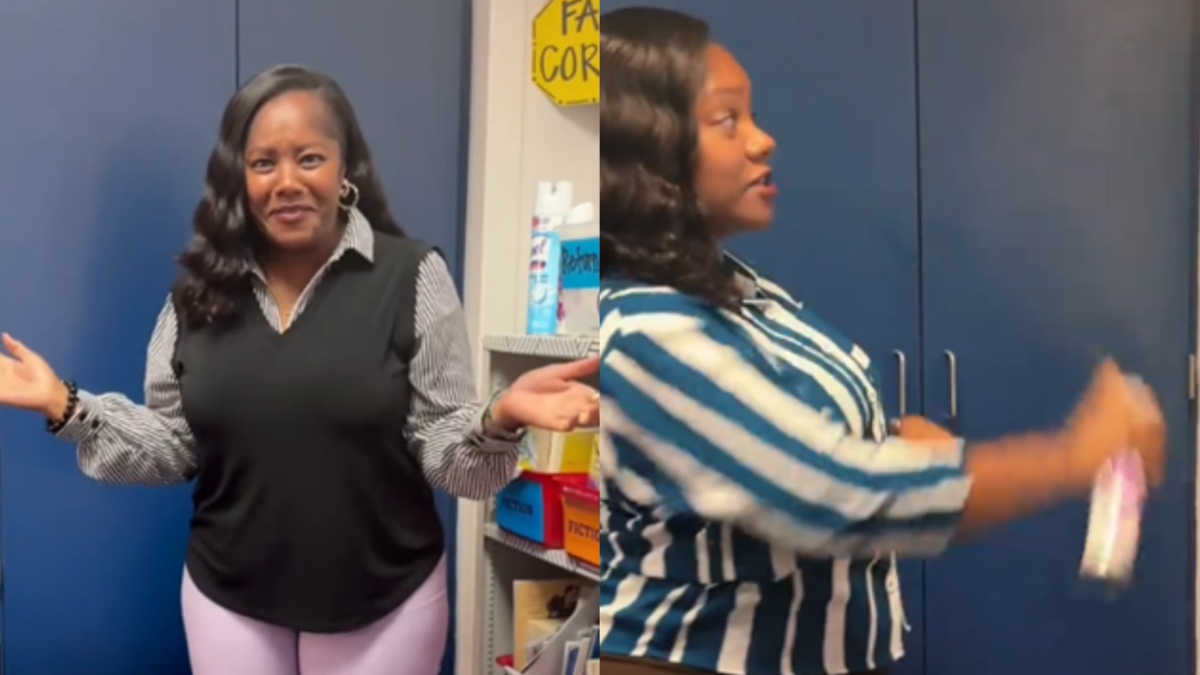 Texas teacher fart corner classroom