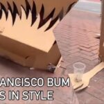 Homeless California Man