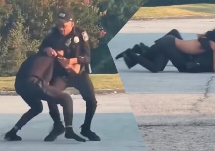 Georgia Cop's Bad Arrest Attempt