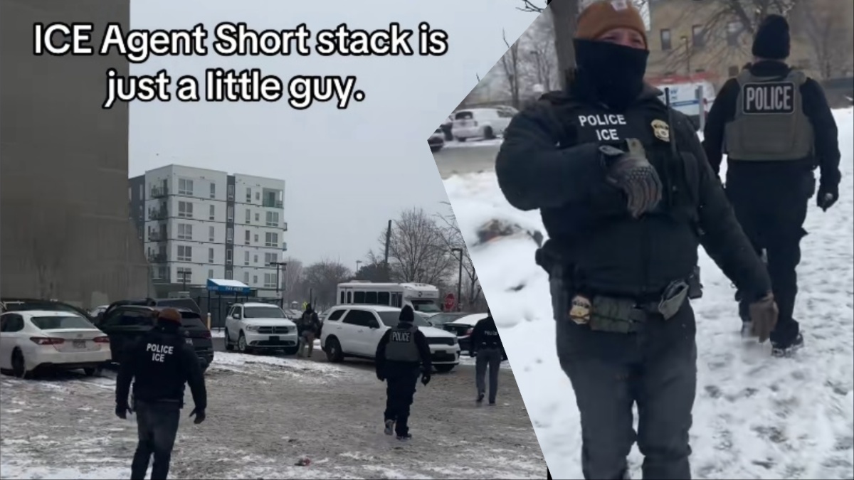 Minnesota ICE Agent Gets Flamed