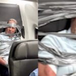 Unruly aircraft passenger restrained on American Airlines flight