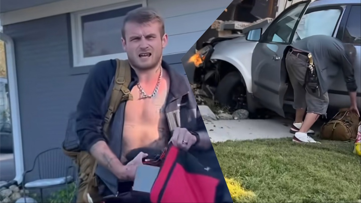 Indiana Motorist Has To ‘Go To A Doctor’s Appointment’ Following Gnarly Car Accident: ‘House Came Out Of Nowhere’